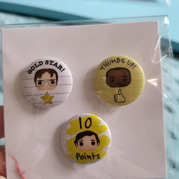 The Office Funko Mystery Box Journal, Pen and Button Set - Picture 2 of 7